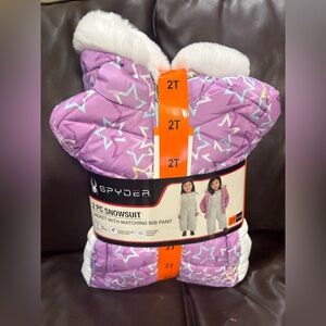 2T girls 2pc snowsuit ⛄️ ❄️